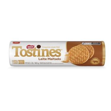 Imagem de Biscoito Tostines Nestlé Sabor Leite Maltado 160g