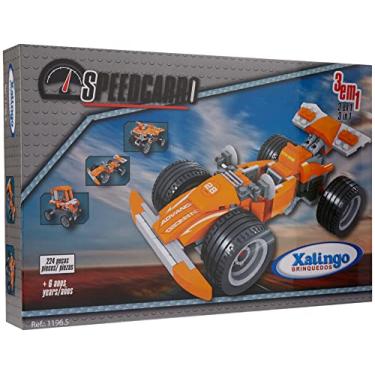 Imagem de Bloco de Montar SPEED CARRO 3 X 1 224 Peças Xalingo