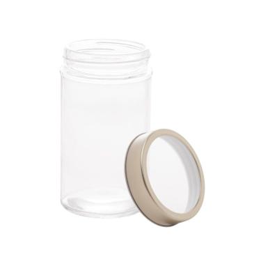 Imagem de Pote De Vidro Borosilicato Transparente Com Tampa 500Ml
