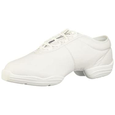 Imagem de Capezio Tênis de dança de lona, Branco, 33