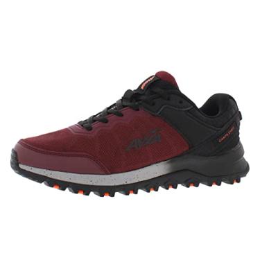 Imagem de Avia Ultra Men’s Trail Running Shoes, Lightweight Breathable Mesh Sneakers for Men - Red/Black/Orange, 8.5 Medium