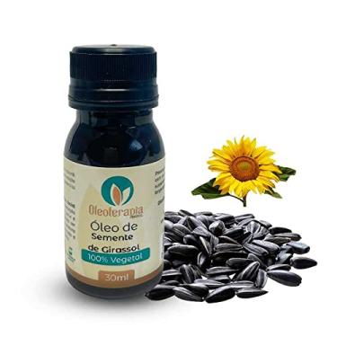 Imagem de Óleo vegetal de Semente de Girassol 100% natural prensado a frio/uso cosmético e terapêutico (30 mL)