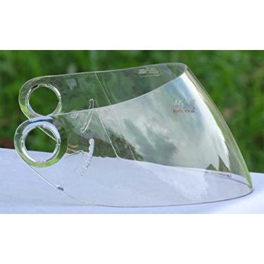 Imagem de Viseira Cristal Compativel Shark S600 / S650 / S700 / S800 / S900 / Openline Tratamento anti risco Polivisor