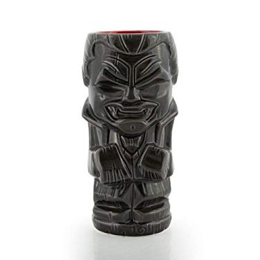 Imagem de Geeki Tikis Caneca de cerâmica de 500 ml | Drácula Bela Lugosi | Cinza
