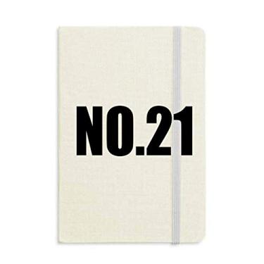 Imagem de Lucky No.21 Número Nome Notebook Capa Rígida Diário Clássico A5 Presente