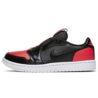 Imagem de Tênis feminino Nike Air Jordan 1 retrô cano baixo Av3918-600, Bright Crimson/Black-white, 6.5