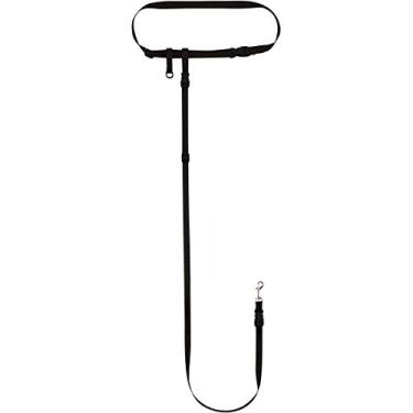 Imagem de (Small Dog System (Large Belt), Black) - The Buddy System Adjustable Hands Free Dog Leash, Great Running, Hiking Training. Made in USA