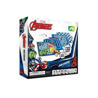 Imagem de Marvel Avengers Jogos Clássicos Cor: Estampado - Copag