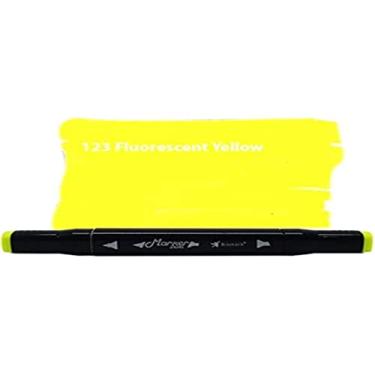 Imagem de Marcador Permanente Dual Marker, Bismark, PK0206D1123, Fluorescent Yellow