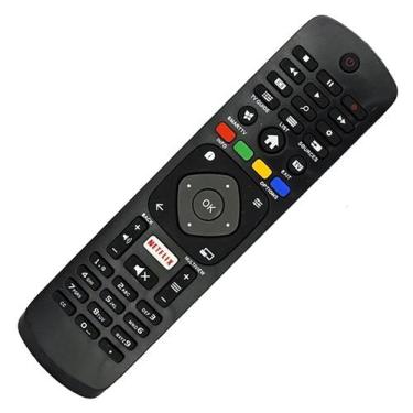 Imagem de Controle Remoto Para Smart Tv Philips 190Ts2l Compatível - Mb Tech