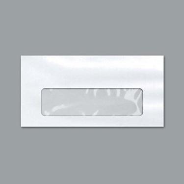 Imagem de Envelope Carta ofício Branco Com Janela 11,4 X 22,9 Cm Cof048 1000 Unidades Scrity