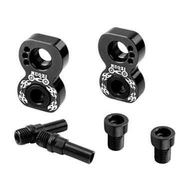 Imagem de lahomia Extensão de freio V dobrável 406 a 451 conversores de assento adaptadores - Preto