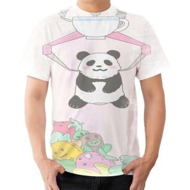 Imagem de Camiseta Camisa Panda Brinquedo Garra Urso Animal Extinção - Estilo Vi