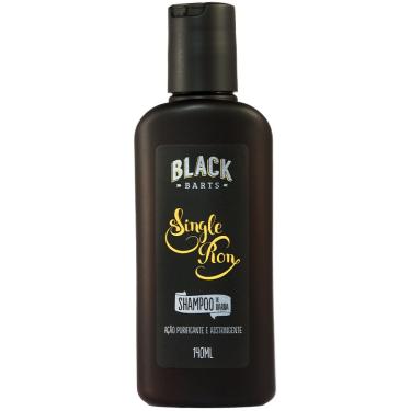 Imagem de Shampoo de Barba Ação Purificante e Adstringente Single Ron 140mL Black Barts