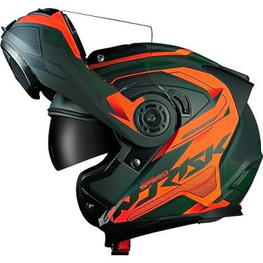Imagem de Capacete Norisk Route Ff345 Articulado Speedmax Fosco Orange 56/S