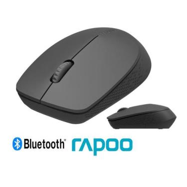 Imagem de Mouse Dual Mode Bluetooth E Sem Fio Usb Rapoo Silencioso 1.300 Dpi Ráp