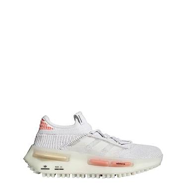 Imagem de adidas Originals Sapatos femininos NMD_S1 W, Branco/Off White/Coral Fusion, 37 BR