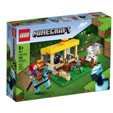 Imagem de Blocos De Montar - Lego Minecraft - O Estabulo De Cavalos Lego Do Bras
