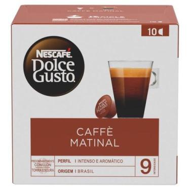 Imagem de Café Em Cápsula Nescafé Dolce Gusto Caffe Matinal 10 Cápsulas - Nestlé
