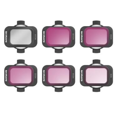 Imagem de Generic Filtros de lente de câmera compatíveis com DJI AVATA 2, conjunto de filtros ND UV CPL ND8 ND16 ND32 ND64 ND128, filtros de vidro óptico, acessórios de lente de drone (conjunto de 6 peças