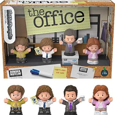 Imagem de Fisher-Price Little People Collector the Office Figure Set, 4 Character Figures from the American TV Show in a Giftable Package