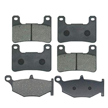 Imagem de Pastilhas de freio dianteiras traseiras compatíveis com Suzuki GSXR600 GSXR750 GSXR1000 GSX1300 Hayabusa 2008-2012 DL1000 XT VStrom 2014-2018 FA379 FA419