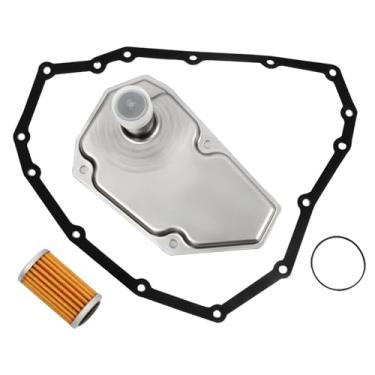 Imagem de 31728-3JX0A Kit de junta do cárter de óleo do filtro de transmissão compatível com Nissan Tiida Versa Sentra Note Suzuki Swift Chevy Spark, substitui OEM # 31728-3JX0B, 31728-3JX0C