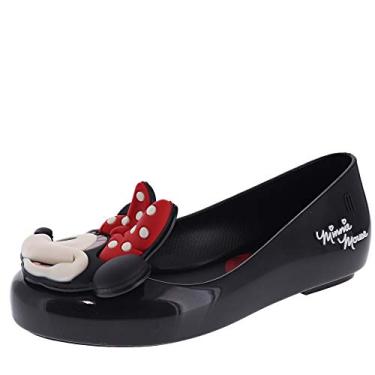 Imagem de Sapatilha Melissa Girls Mel Sweet Love + Minnie Ballet, Preto, 3 Little Kid