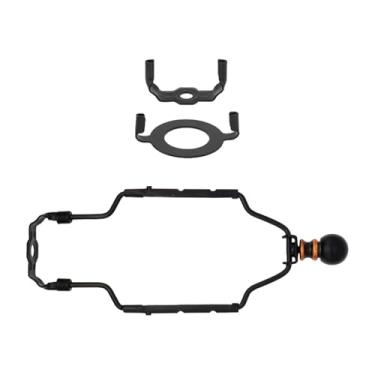 Imagem de WeiLaiKeQi Conjunto de de lâmpada, peças de lâmpada de suporte de megafone, acessórios de suporte de lâmpada ajustável, kits de reparo de lâmpada, Preto