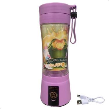 Imagem de Mini Liquidificador Portátil Lorben Usb Recarregável Roxo