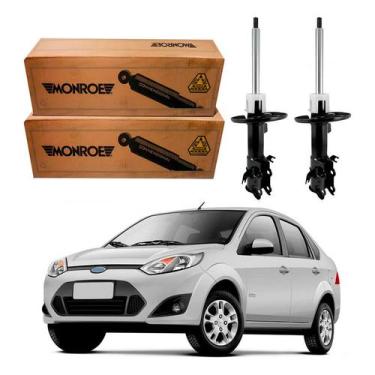 Imagem de Par Amortecedor Dianteiro New Fiesta Sedan 1.6 2011 A 2013 - Monroe