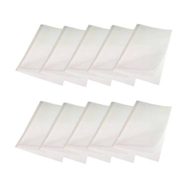 Imagem de Kit 50 Capas Encadernação Térmica Até 400 Folhas A4 Branca