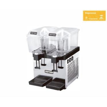 Imagem de Refresqueira Dupla 30 Litros Slim Pá Croydon Rsdp 2x15L, 220V