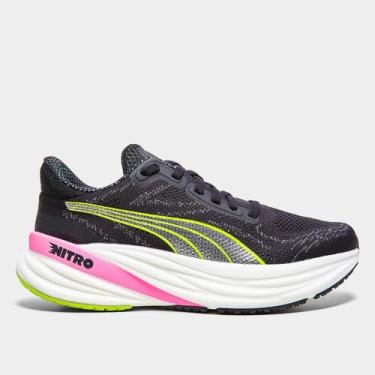 Imagem de Tênis Puma Magnify Nitro 2 Psychedelic Rush Feminino, Preto, 34