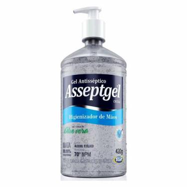Imagem de Álcool Gel Antisséptico 70º Inpm 420g Asseptgel Higienizador