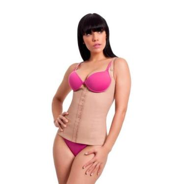 Imagem de Corselete Modelador Esbelt 431 com Alças, M, Chocolate