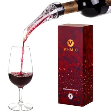 Imagem de Difusor de bico de arejador de vinho – Decantador de vinho com aerador se fixa à garrafa de vinho para maior sabor | Aerador de ar de vinho de qualidade premium com rolha de vinho de silicone