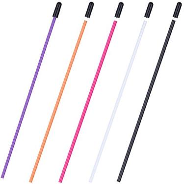 Imagem de 5-Pack HobbyPark Multicolor Plastic Antenna Tube with Cap for RC Model Cars Boats 2.4G Receivers