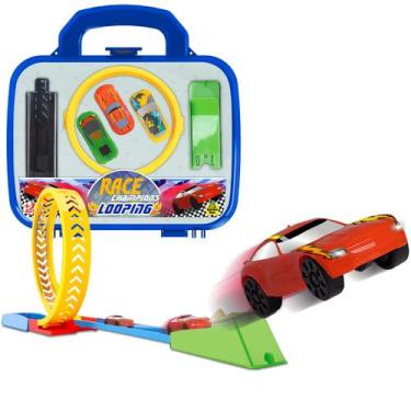 Imagem de Maletinha Race Com Carrinhos E Lancador 0806 - Samba Toys