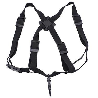 Imagem de Alça de Arnês de Saxofone Ajustável Yctze, Acessório de Instrumento Musical, Perfeito para Sax Alto, Tenor e Barítono, Cuidado Confortável Com Acolchoamento de Pescoço e Ombros