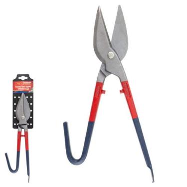 Imagem de Tesoura Para Chapas Funileiro Tipo Brasil 12Pol/30cm - Corneta - Corne