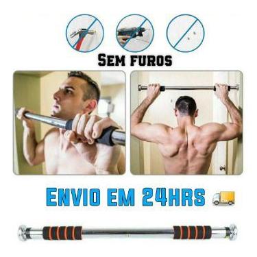 Imagem de Barra Porta Fixa Exercicios Musculacao Adaptavel - oem