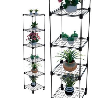 Imagem de Prateleira Estante para Vasos Jardim Vertical 150cm Altura para Horta Temperos Casa