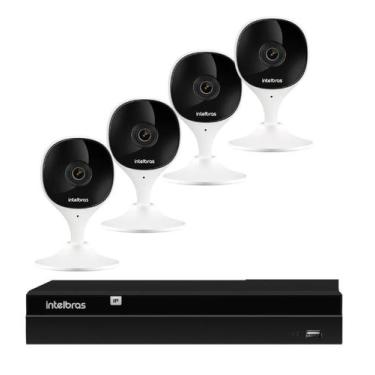 Imagem de Kit 4 Câmeras IMX Full Hd Wi-fi Sem Hd E Nvd 1304 - Intelbras