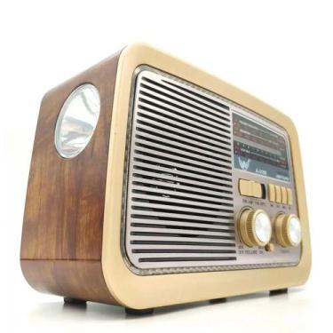 Imagem de Radio retro am/fm/sw/usb/sd/ bluetooth kapbom ka-3199 / ka-3188/ le-31