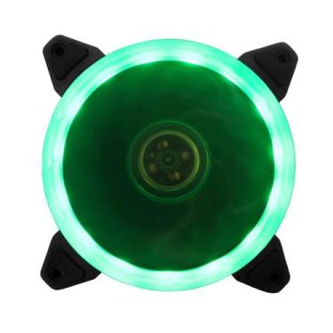 Imagem de Cooler Fan BlueCase BFR-05G Ring 120mm Led Verde 12V - BFR-05G