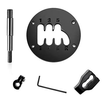 Imagem de XBERSTAR Damping / 6-Speed Short/Mid Throw Shifter Plate Mod for Thrustmaster TH8A Gear Shifters Modification Accessories Parts (D-Damping+6-Speeds Short +Plate)