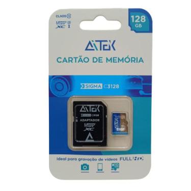 Imagem de Cartão De Memoria Sd Card 128gb C/ Adaptador Memory Card - AITEK