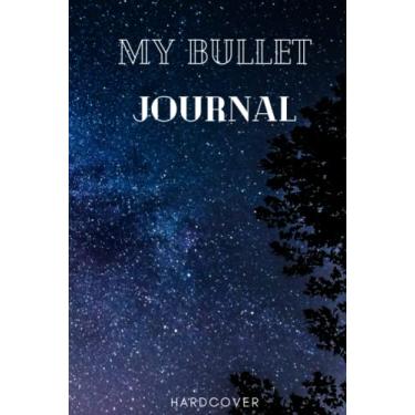 Imagem de Bullet Journal - Starry Night Notebook - Trees - 100 pages & 6"x9": Hardcover - December 2021