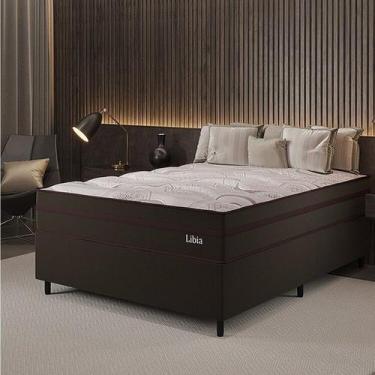 Imagem de Conjunto Colchão Ortopédico e Base Box Casal 68x138x188cm Libia Yescas